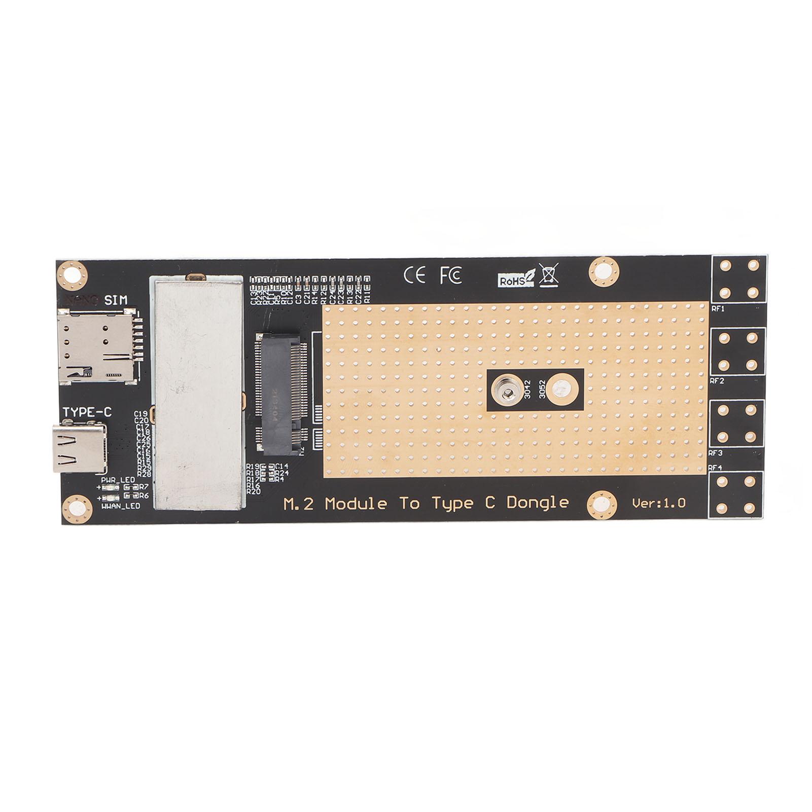 

M.2 Module to USB 3.0 Adapter Professional M.2 to USB Converter with Nano SIM Card Slot for RM500Q