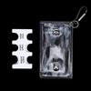 Mini Portable Coin Organizer Portable Plastic Coin Holder Multi-Slot Currency Storage Money Management New Travel Coin Purse