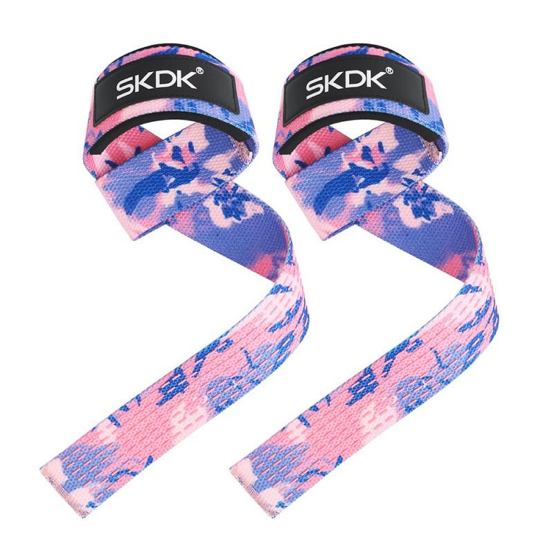 Fitness Wrist Support Strap With Non-Slip Silicone Grip Deadlift Pull-Up Weightlifting Training