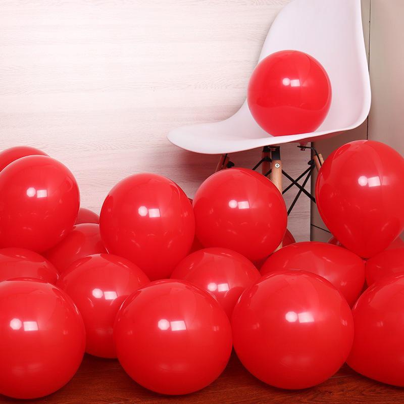 12-Inch Thick Christmas Eve Balloons – Santa Claus Print for Mall Event Decoration
