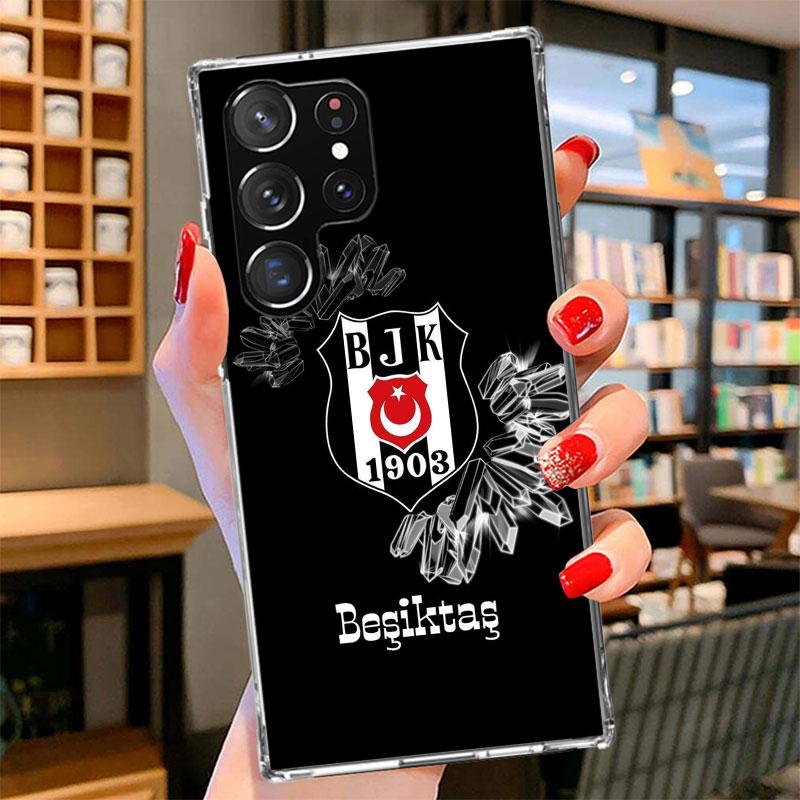 B-Besiktas B-BJK Phone Case For Samsung Galaxy S26 S25 Edge S24 Ultra S23 S22 Plus S21 S20 FE Soft Fundas Shell Galaxy S25 S24 S