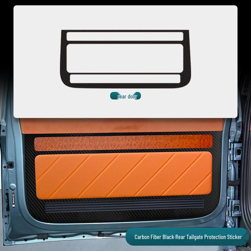 BYD Yangwang U8 Car B-Pillar Anti-Kick Pad & Protection Sticker for 24 Models