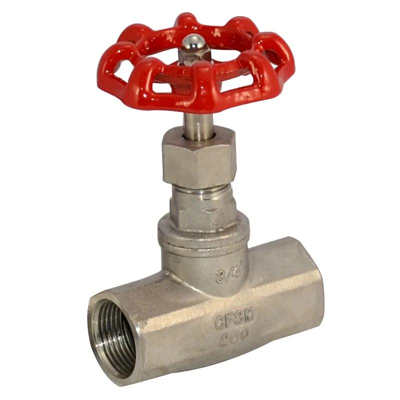 Kula zaworowa ze stali nierdzewnej 304 z gwintem BSP 1/2"-1-1/4" do systemów wody wysokotemperaturowej – Klasa przemysłowa
