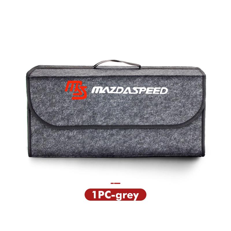 

For Mazda Car Styling Trunk Storage Box Felt Cloth Organizer Foldable Stowing Tidying Bag 2 3 5 M5 Ms CX-4 CX-5 CX6 CX7 M3 M6