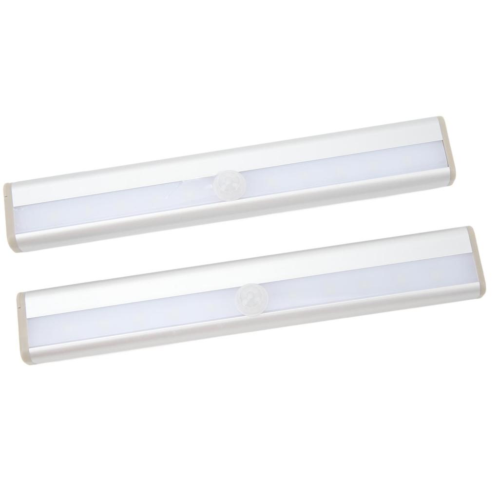 2 Stück Wohnmobil Trittbeleuchtung Tag Nacht Wahrnehmung Hohe Empfindlichkeit Weiße Beleuchtung Bewegungssensor Lichtleiste