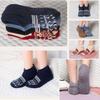 Non-slip Unisex Sleeping Socks Stripe Thicken Warm Socks Winter Floor Ankle Shoes  Winter
