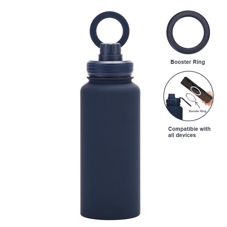 Magnetic Lid Sports Water Bottle
