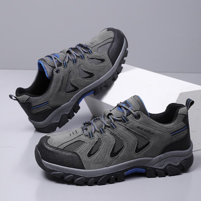 New Men Hiking Shoes Breathable Mesh Splashproof Outdoor Walking Mountain Climbing Sport Men Hunting Trekking Casual Sneakers