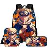 Animated NARUTO Thermal Cooler Lunch Box Adorable Lightweight Picnic Carrier for Boys & Girls Age 5-10 Children Daily Food Bag