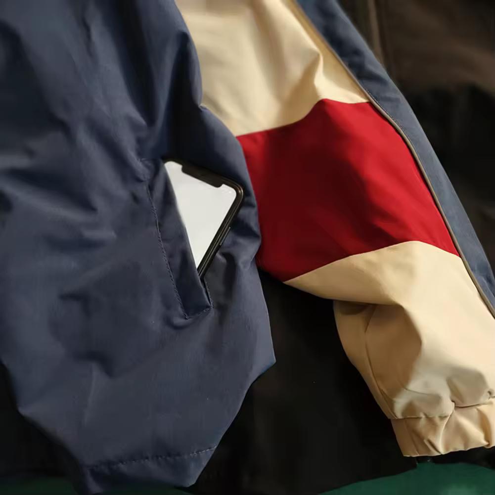 Spring and Autumn Varsity Jacket Men High Street Patchwork Letter Print Windbreaker Coats Women Spring Summer Thin College Jackets