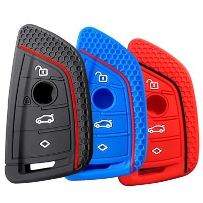 Car Key Case Cover for BMW 1 3 5 6 7 Serie X1 X2 X3 X5 X6 F10 F45 F46 G20 G30 G32 G11 G12 F48 G01 F15 F85 F16 F86 Z4 M5 Keychain