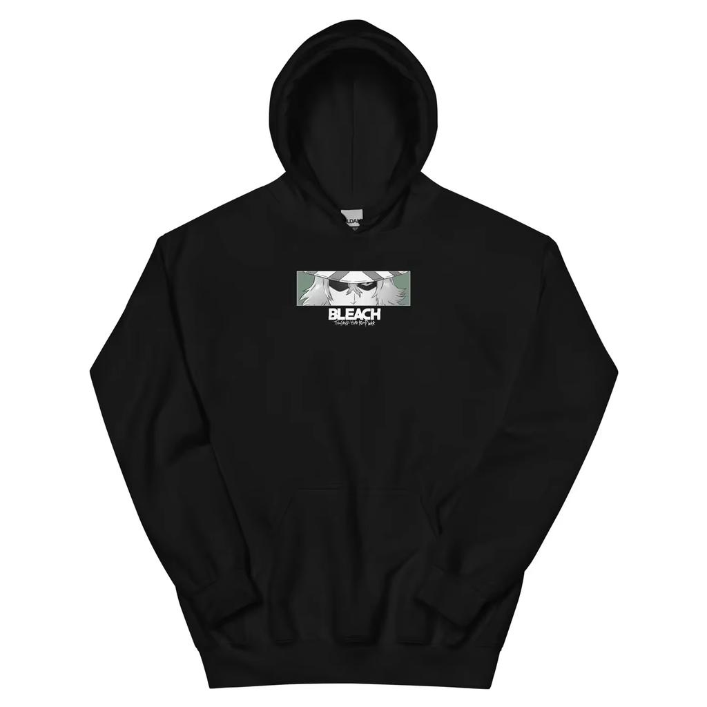 BLEACH Thousand-Year Blood War Ichigo Kurosaki Print Unisex Cotton Hoodie, Anime Fan Casual Sweatshirt