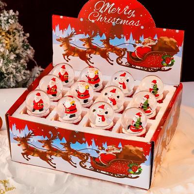 Weihnachten Kristallkugel Spieluhr Laterne Ornament