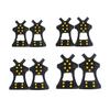 1 Pair Ice Cleats Crampons with 10 Studs Men Women Winter Outdoor Walking Ice Snow Traction Grips Non-slip Shoes Boot Spikes Grippers