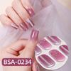 Easy Application Gel Nail Wraps Full Cover Manicure No Nail Lamp Needed Home Manicure Essential for Home Use