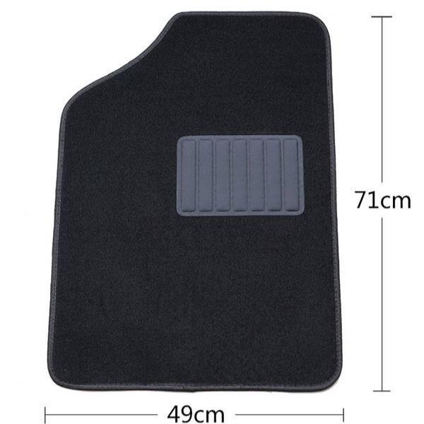 3D Surround Car Floor Mat - Main Driver, Anti-Slip, Suede, Universal Fit
