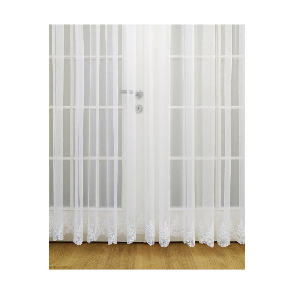 Tulle Curtain With Extra Use To Use Single Wing