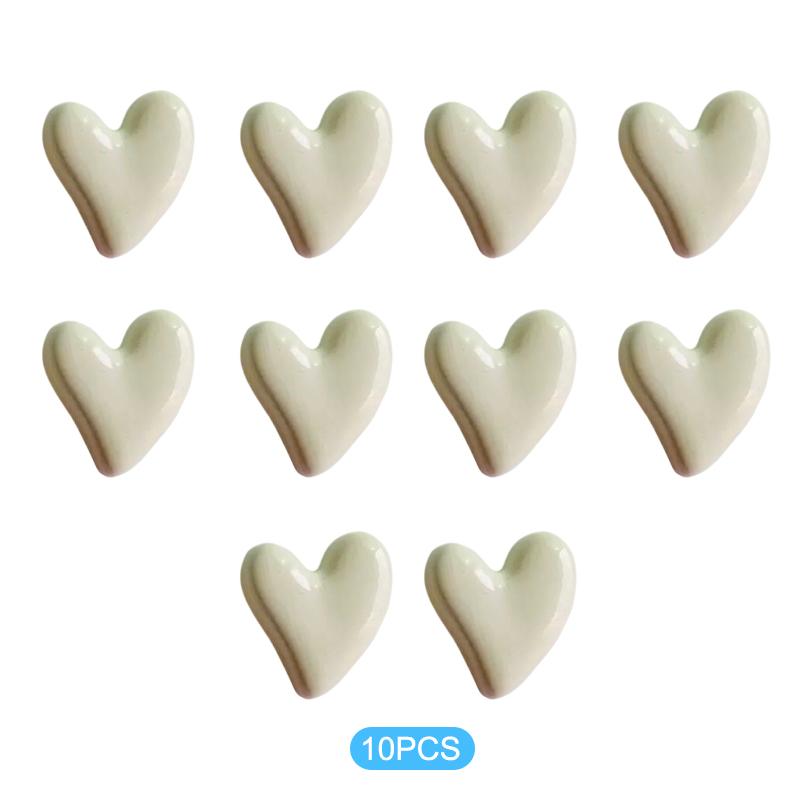 10 Magneti da Frigorifero a Forma di Cuore, Magneti da Frigorifero Magnetici per Bacheche, Decorazioni per Fotocamere Polaroid, Decorazioni per la Casa