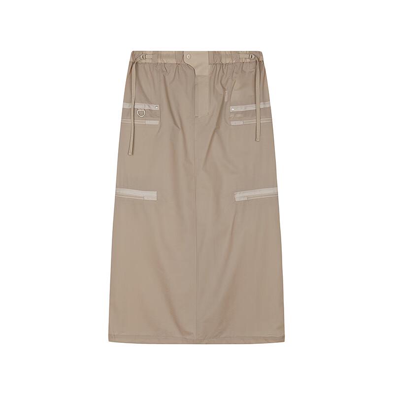 JNBY Spring 2025 H-line Pleated Long Skirt