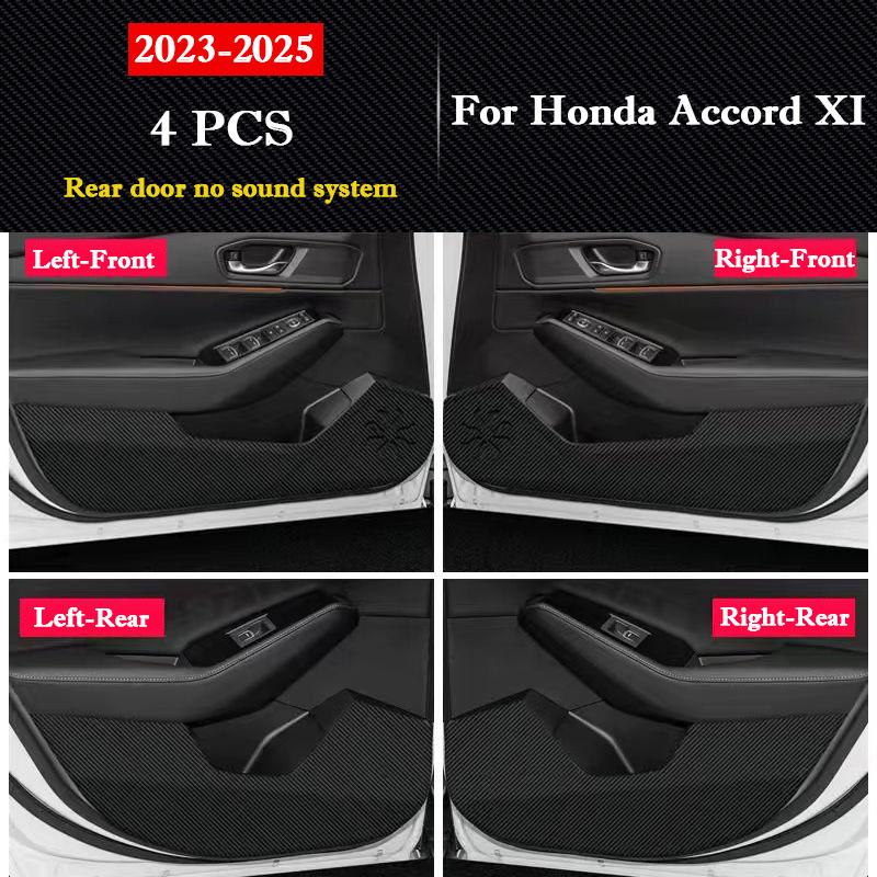 Für Honda Accord XI 11. Generation 2026-2026 Auto Tür Anti-Tritt-Matte Handschuhfach Anti-Kollisions-Schutzaufkleber Innenraumzubehör