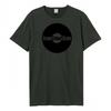 Amplified Unisex Adult Black Record Ocean Colour Scene T-Shirt