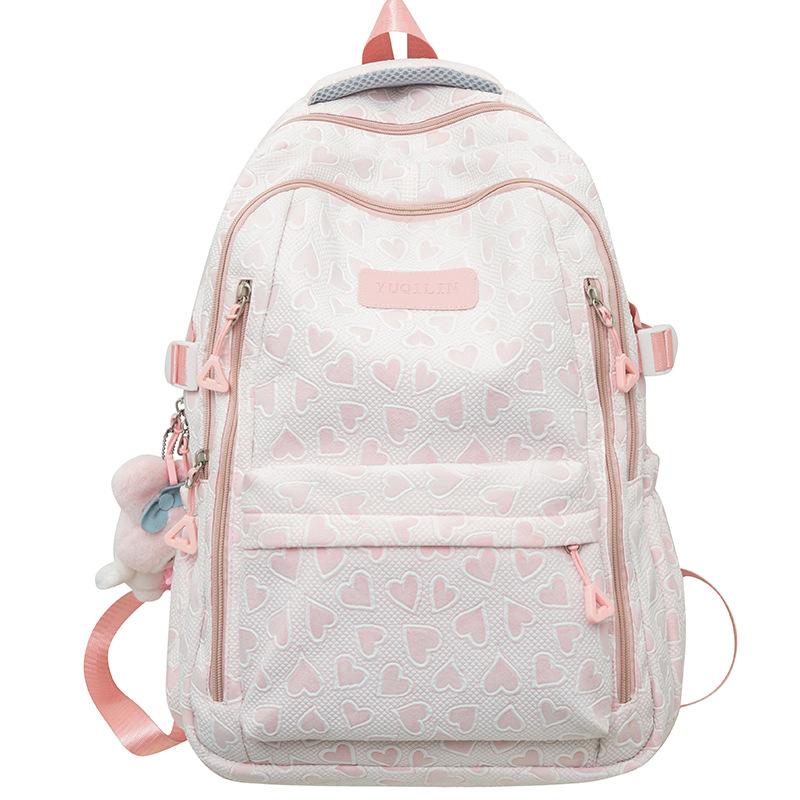 Girls Primary School Students Love Junior High School Students Backpacks Children High School Students Backpacks