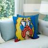 Anime olaolu slawn art   Pillow Cushion Cover Pillowcase Living Room Sofa Home Decor Customized