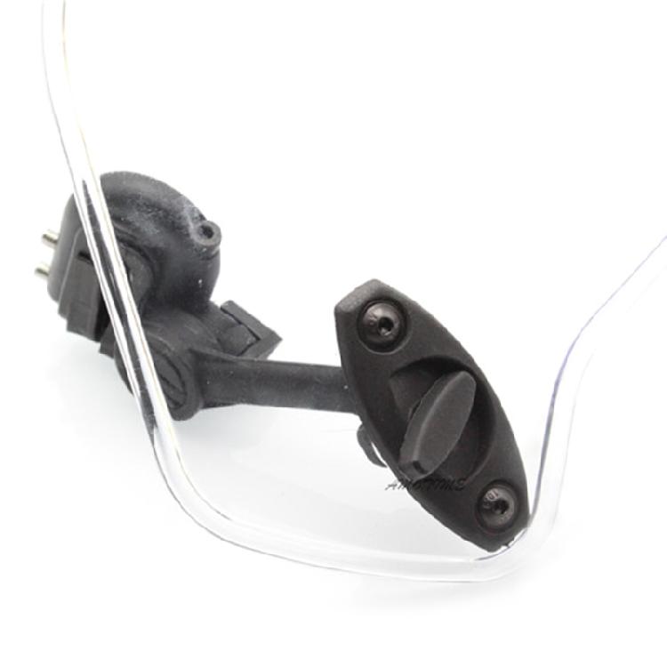 Adjustable Windscreen Windshield Extension Spoiler Wind Deflector Universal