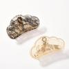 YHJ Medium Transparent Acrylic Lace Hair Claw Clip - Japan