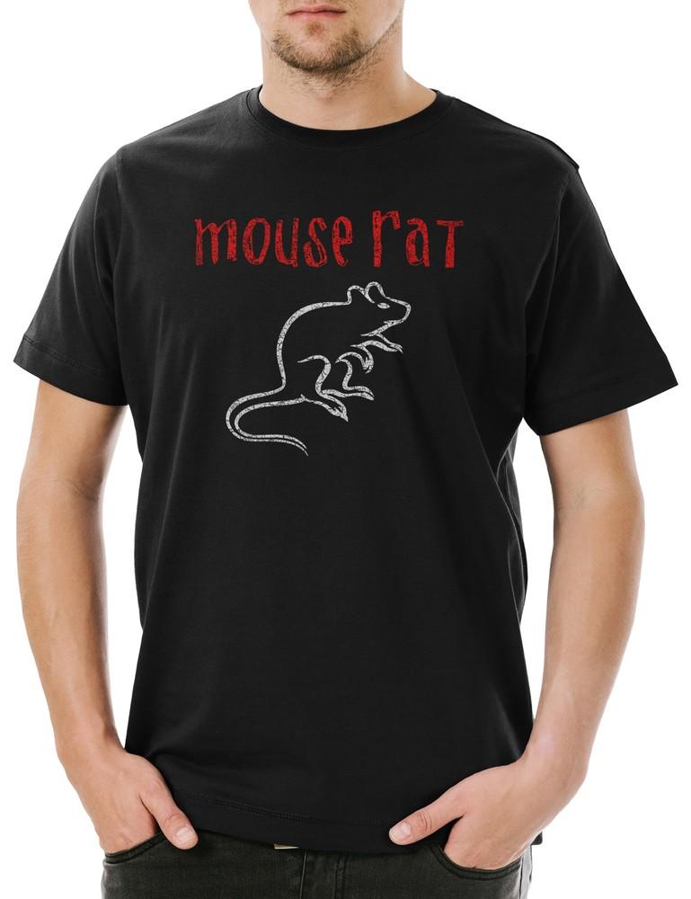 

Mouse Rat Mens T-Shirt Parks and Fun Recreation Rec Rat Greg Logo Fun Geek 2XL