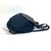 BOTTEGA VENETA 409595 Intrecciato Backpack Nylon / Leather Navy X Brown