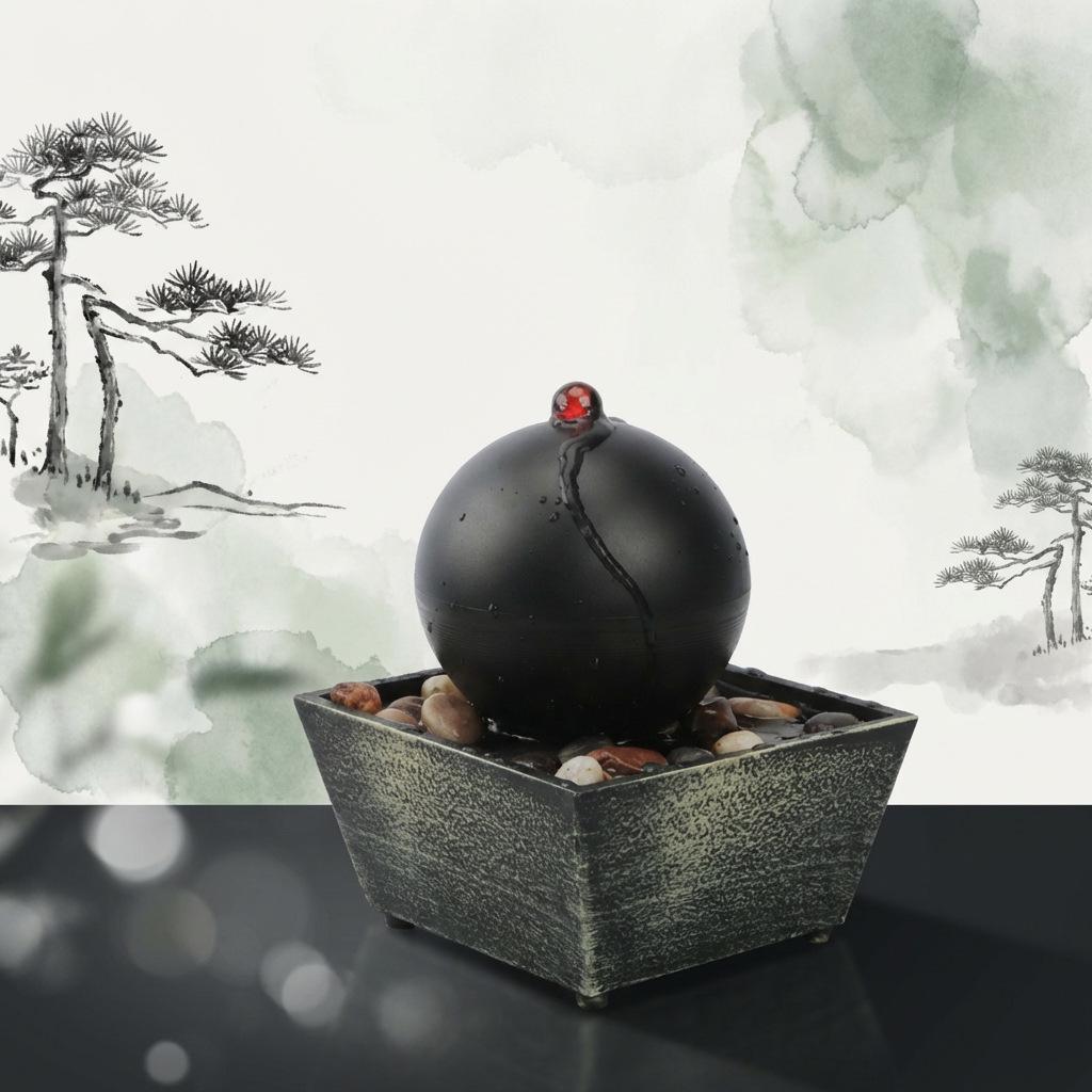 Desktop Water Fountain: Wealth-Attracting Home & Office Decoration