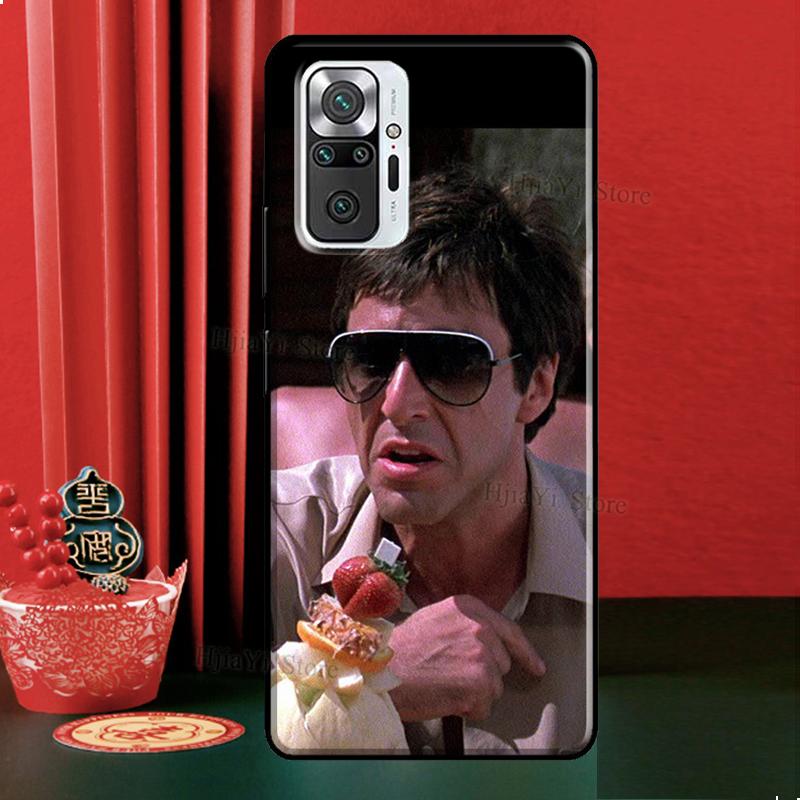 Tony Montana Scarface Al Pacino Case For Xiaomi Redmi Note 12 Pro 11 9 8 10 Pro 9S 10S 11S 12S Redmi 12C 9C 10A 10C Cover