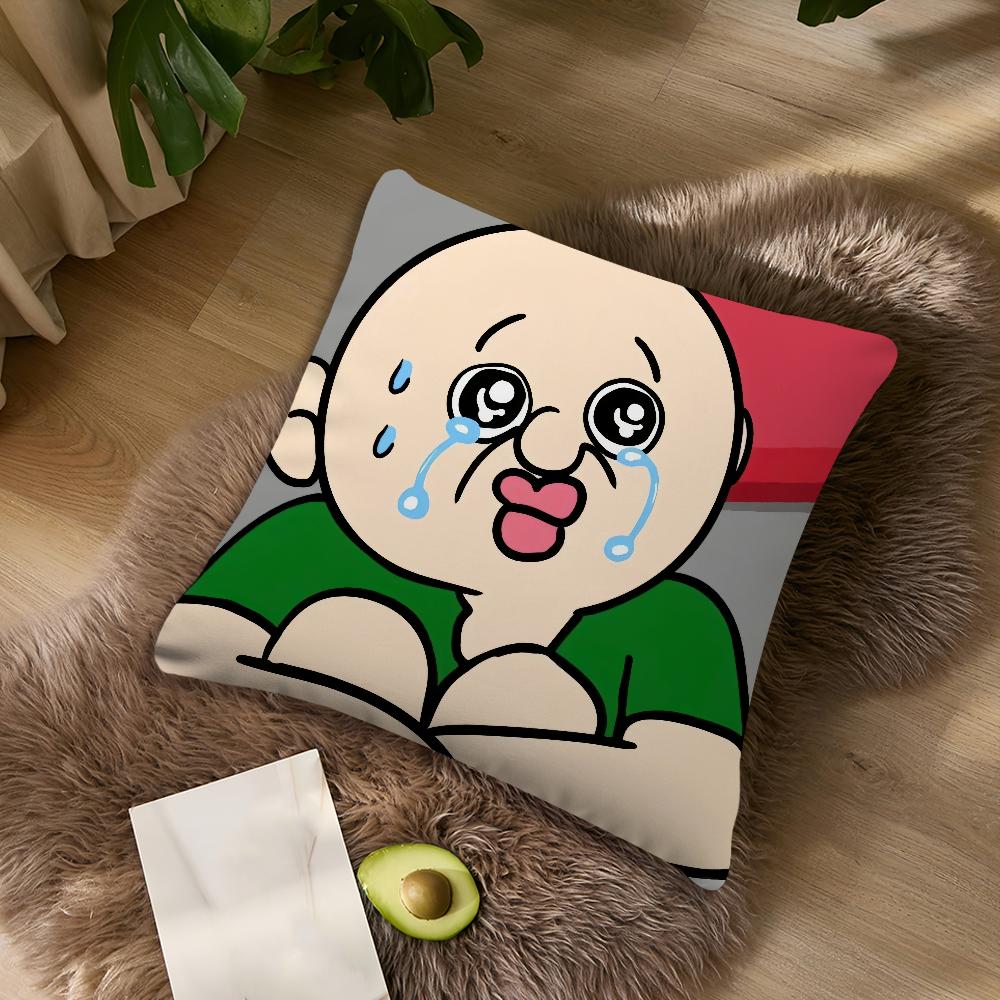 Lustige Bbangbbangs Tagebuch Cartoon Kissen Für Schlafzimmer Auto Café Raum Weich und Wohnzimmer Sofa Dekorative Kissenbezug Hülle