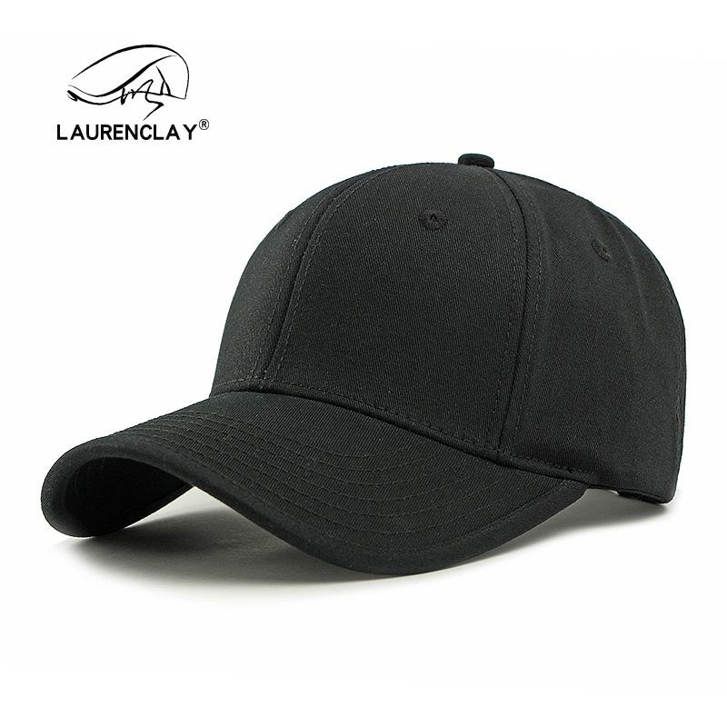 High quality pure cotton big head circumference hat men's and women's wide-brimmed baseball cap light board simple sunscreen visor large size cap