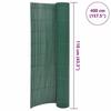 VidaXL Garden Fence Double-Sided Veranda Awning Garden Barrier Sunshade Windbreak Outdoor Backyard 317157