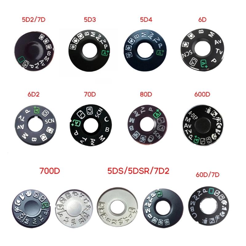 Etichetă nouă pentru butonul de comandă cu funcție de capac superior, model, pentru 5D3 6D 6D2 5D4 70D 600D 60D 7D 5D2 700D, etichetă pentru platan cu tastatură rotativă