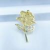 Sparkling Rhinestones Rose Brooches Alloy Pins Elegant Brooch Alloy Texture Statement Brooch for Special Occasions