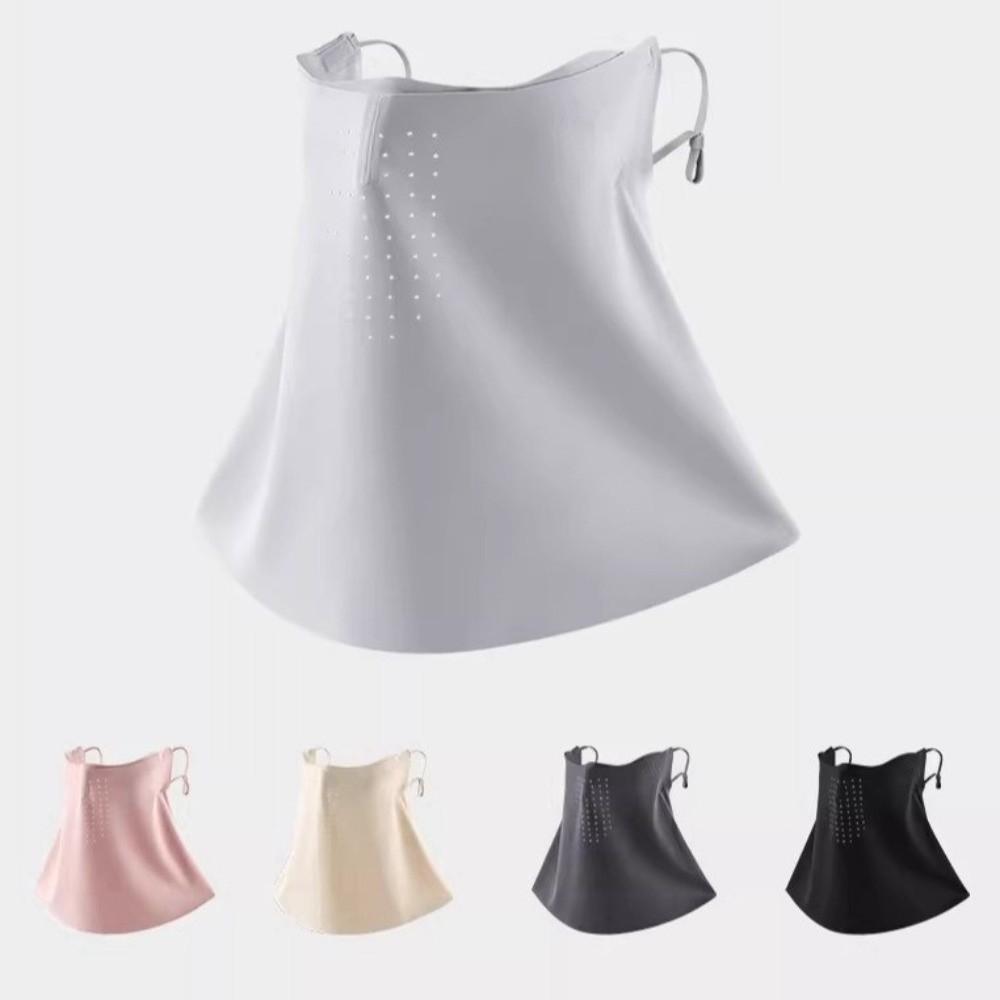 Breathable Cabin-style Face Shield Thin Cycling Mask Sunshade Sunscreen Face Cover  Sun Protection