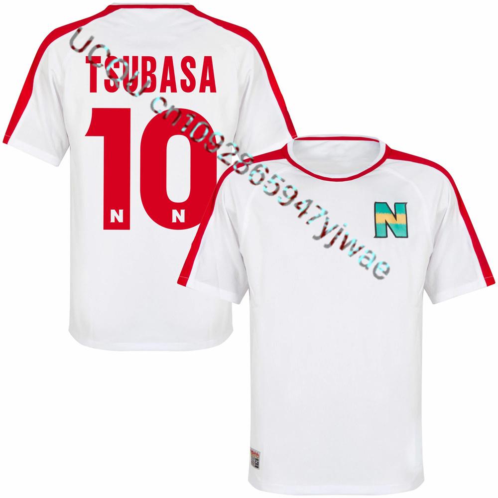 Captain Tsubasa Tsubasa Ozora 10 Soccer Jersey 3D Quick Dry Breathable Sportswear Summer Men Women Sports Anime Football Jersey XXS