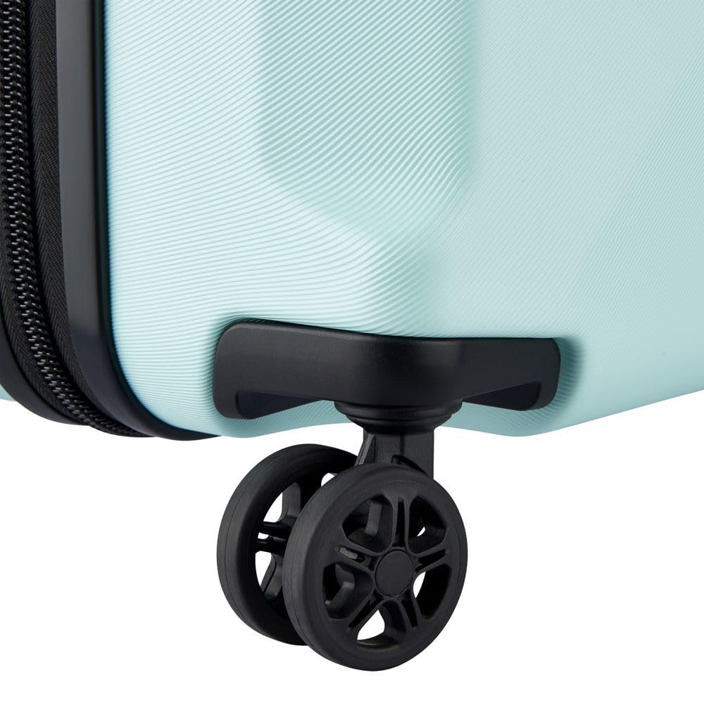 DELSEY PARIS KARAT 2.0 Suitcase, 70L, 67cm, 3.4kg, 5-Year Warranty, TSA Lock, Official Import, DL00261981042, Light Blue