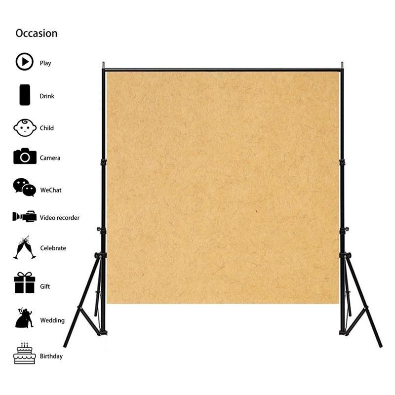 

Винтажный Текстурный Фон Ткань Стена Деревянный Пол Задник для Фотобудки, Вечеринки, Праздников в Помещении/на Открытом Воздухе 225*150cm-Frameless