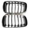 Plain Front Bumper Grille Grill /Middle Grille Radiator Grille For BMW X5 F15 X6 F16 2013-2018