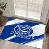 Portsmouth FC Design Crystal Velvet Carpet Cozy Non?Slip Printed Rug For Bedroom Living Room Entrance