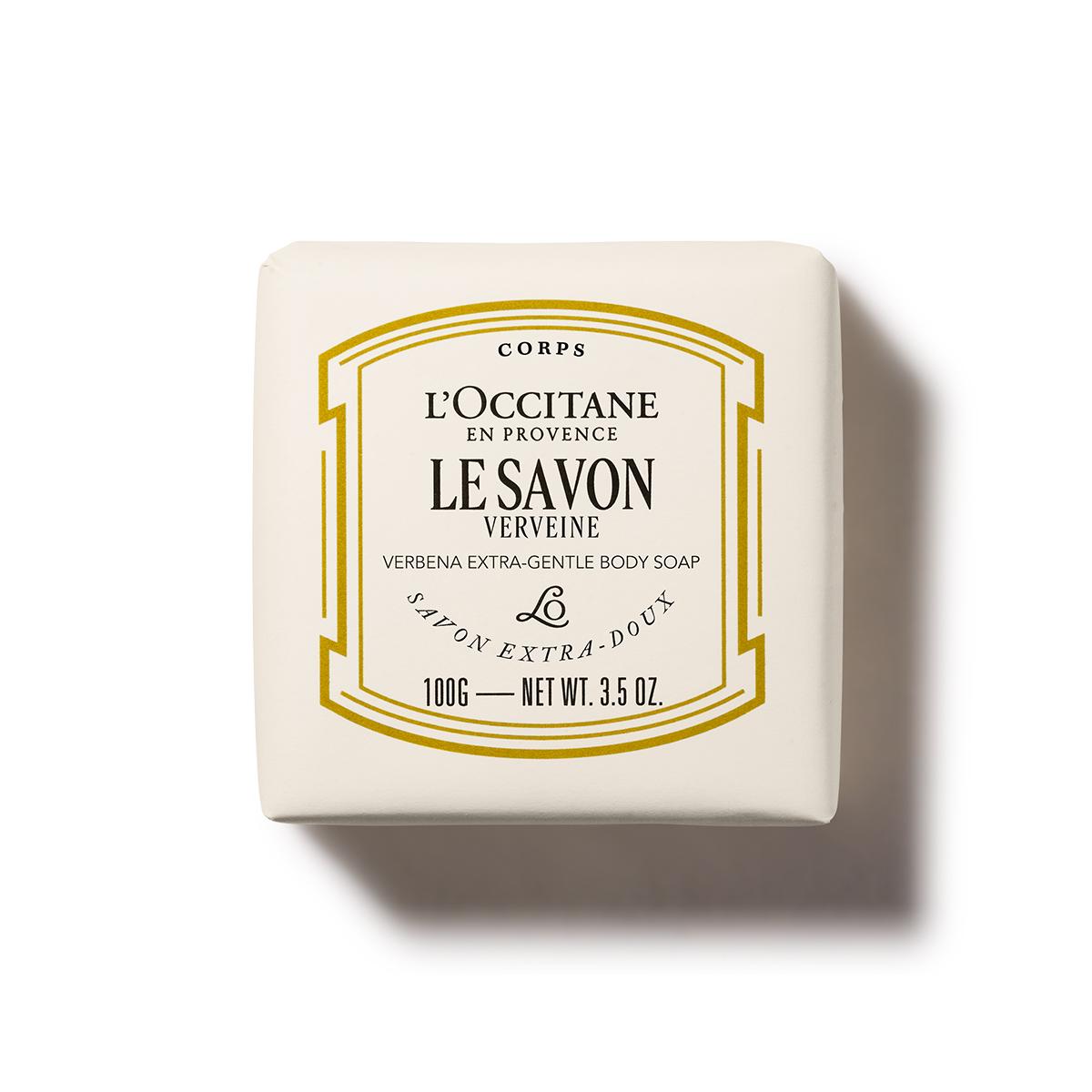 [L Occitane] Shea Verbena Extra-Gentle Body Soap 100g (Karite Confort)