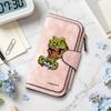 Dinosaur Print Wallet Multi Card Holder Fashion Casual Purse for Daily Use