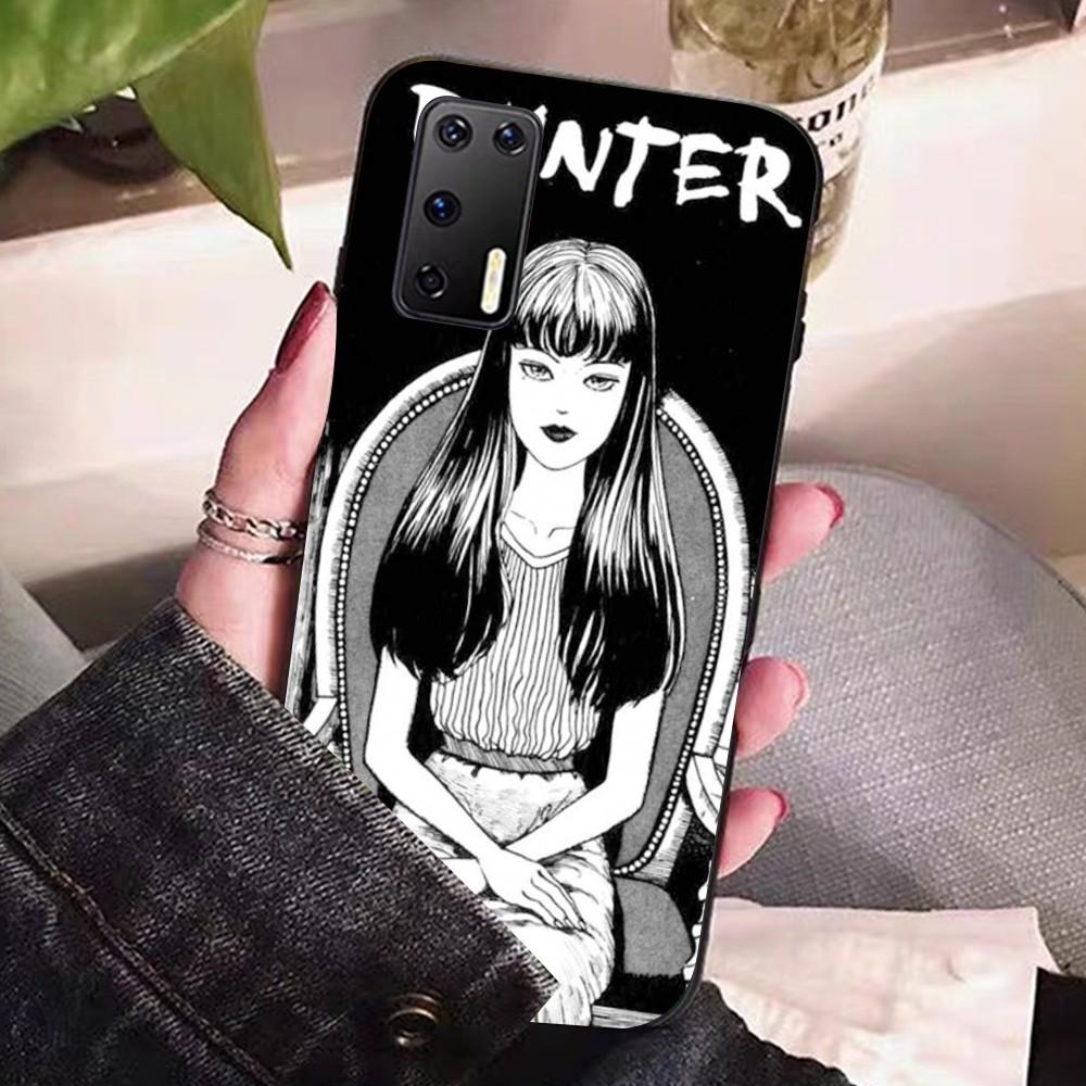 Horror Comic Tomie Handyhülle Für Huawei P 8 9 10 20 30 40 50 Pro Lite Psmart Honor 10 lite 70 Mate 20lite