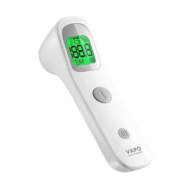 Medical Grade Non-Contact LED Display Forehead Thermometer Fever Indicator for Babies Adults and Hospitals/Offices Use Plastic