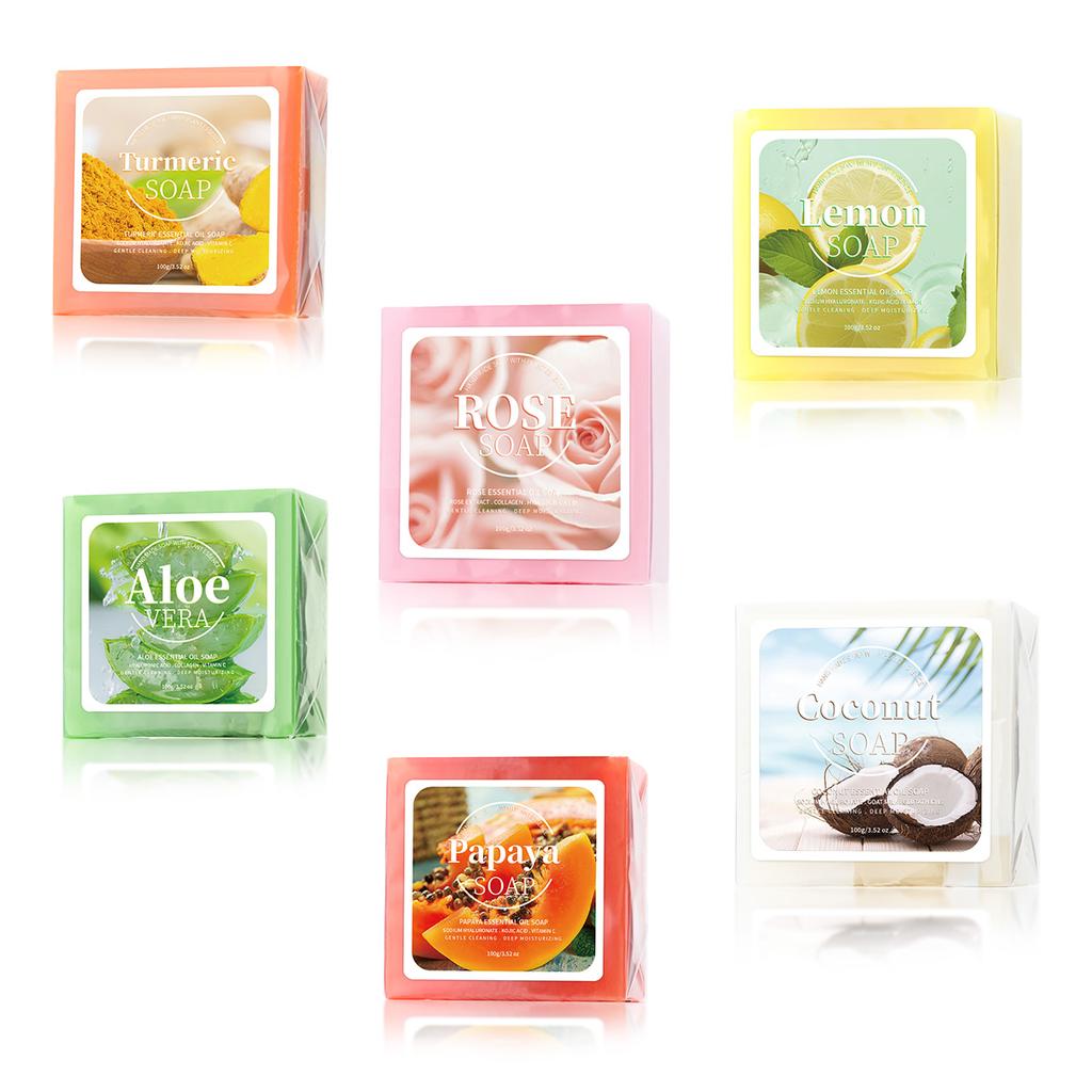 100g B+ Coconut Milk Organic Pure Plant Extract Handmade Soap Facial Milk Soap