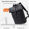 Men's Casual Multi-Function Travel Backpack: Lightweight, Simple Design for Students & Professionals